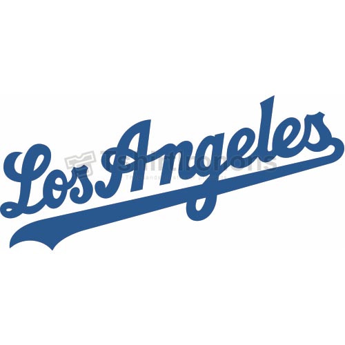 Los Angeles Dodgers T-shirts Iron On Transfers N1666 - Click Image to Close